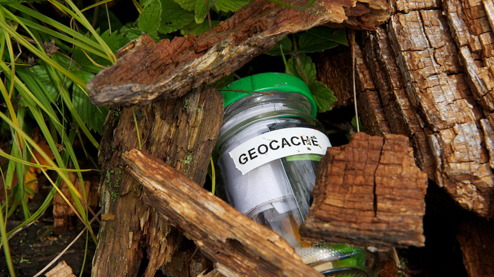 Start walking as a family: geocaching